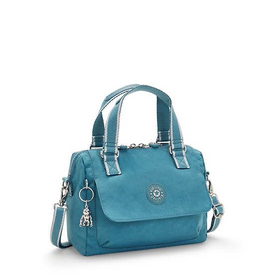 Sac À Main Kipling Zeva Handbag Turquoise | FR 1927XY